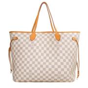 Pre-owned Canvas louis-vuitton-bags Louis Vuitton Vintage , Beige , Da...