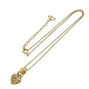 Pre-owned Metal dior-jewelry Dior Vintage , Yellow , Dames