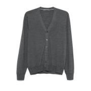 Grijze Sweatshirt Luxe Stijl Corneliani , Gray , Heren