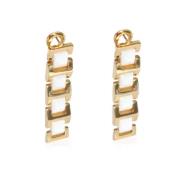 Pre-owned Yellow Gold earrings Versace Pre-owned , Yellow , Dames