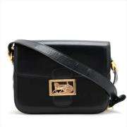 Pre-owned Leather celine-bags Celine Vintage , Black , Dames