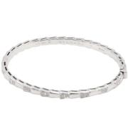 Pre-owned White Gold bracelets Bvlgari Vintage , Gray , Dames