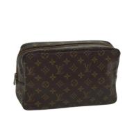 Pre-owned Canvas louis-vuitton-bags Louis Vuitton Vintage , Brown , Da...