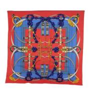 Pre-owned Silk scarves Hermès Vintage , Multicolor , Dames