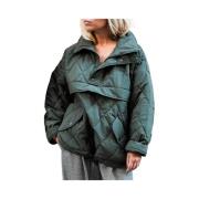 Logan Army Oversized Blouson Jas Margaux Lonnberg , Green , Dames