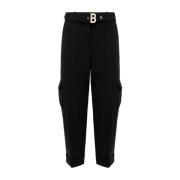 Zwarte Broek voor Vrouwen Blugirl , Black , Dames