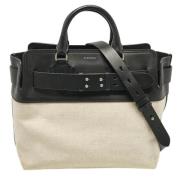 Pre-owned Canvas totes Burberry Vintage , Black , Dames