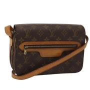 Pre-owned Canvas louis-vuitton-bags Louis Vuitton Vintage , Brown , Da...