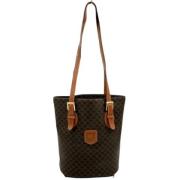 Pre-owned Canvas celine-bags Celine Vintage , Brown , Dames