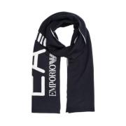 Logo Sjaal Emporio Armani EA7 , Blue , Unisex