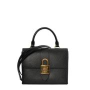 Pre-owned Leather louis-vuitton-bags Louis Vuitton Vintage , Black , D...