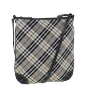 Pre-owned Nylon shoulder-bags Burberry Vintage , Black , Dames