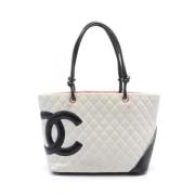 Pre-owned Leather chanel-bags Chanel Vintage , Black , Dames