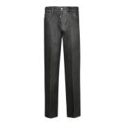 Klassieke zwarte denim jeans Dsquared2 , Black , Heren