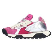 Sneakers Fuchsia RUN OF , Multicolor , Dames