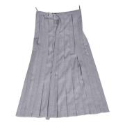 Grijze Lange Kilt Rok Dior , Gray , Heren