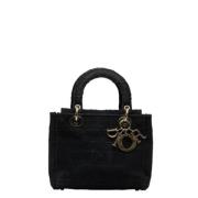 Pre-owned Canvas dior-bags Dior Vintage , Black , Dames