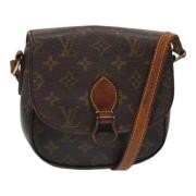 Pre-owned Canvas louis-vuitton-bags Louis Vuitton Vintage , Brown , Da...