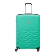 Stijlvol Unisex Bagage en Trolley Shine Roncato , Green , Unisex