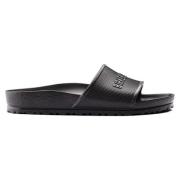 Sliders Birkenstock , Black , Heren