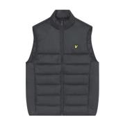 Gewatteerde Gilet voor Mannen Lyle & Scott , Gray , Heren