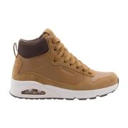 Stijlvolle Croissant Enkellaars Skechers , Brown , Heren