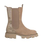 Glitter track bootie Alma EN Pena , Brown , Dames