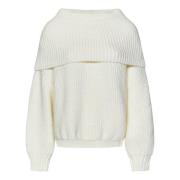 Witte Sweater Elegant Ontwerp Pinko , White , Dames