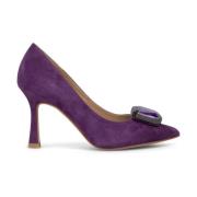 Hoge hakken schoen met detail Alma EN Pena , Purple , Dames