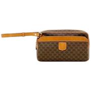 Pre-owned Canvas celine-bags Celine Vintage , Brown , Dames