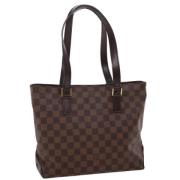 Pre-owned Canvas louis-vuitton-bags Louis Vuitton Vintage , Brown , Da...