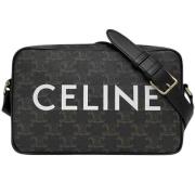 Pre-owned Canvas celine-bags Celine Vintage , Black , Dames