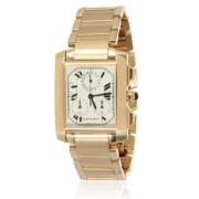 Pre-owned Yellow Gold watches Cartier Vintage , Yellow , Dames