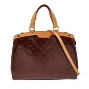 Pre-owned Leather louis-vuitton-bags Louis Vuitton Vintage , Red , Dam...