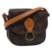 Pre-owned Canvas louis-vuitton-bags Louis Vuitton Vintage , Brown , Da...