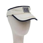 Pre-owned Cotton hats Chanel Vintage , White , Unisex