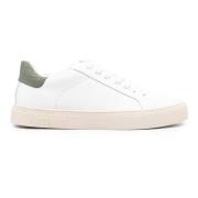 Groene Zand Lage Sneaker Hide&Jack , White , Heren