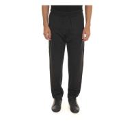 Slim Fit Casual Broek Emporio Armani EA7 , Black , Heren