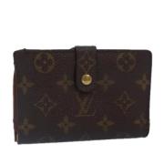 Pre-owned Canvas wallets Louis Vuitton Vintage , Brown , Dames