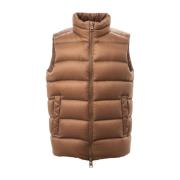 Gewatteerde mouwloze bodywarmer Herno , Brown , Heren