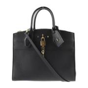 Pre-owned Leather louis-vuitton-bags Louis Vuitton Vintage , Black , D...