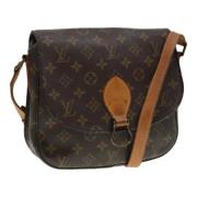 Pre-owned Canvas louis-vuitton-bags Louis Vuitton Vintage , Brown , Da...