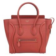 Pre-owned Leather celine-bags Celine Vintage , Red , Dames