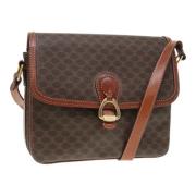 Pre-owned Leather celine-bags Celine Vintage , Brown , Dames