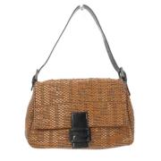 Pre-owned Leather fendi-bags Fendi Vintage , Brown , Dames