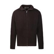 Bruin Mel Blouson Jack Emporio Armani , Brown , Heren