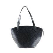 Pre-owned Leather louis-vuitton-bags Louis Vuitton Vintage , Black , D...