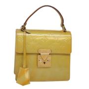 Pre-owned Leather louis-vuitton-bags Louis Vuitton Vintage , Yellow , ...