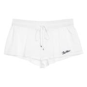 Korte shorts voor een stijlvolle look The Attico , White , Dames