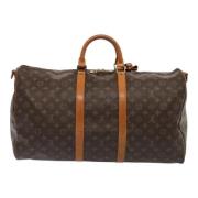 Pre-owned Canvas louis-vuitton-bags Louis Vuitton Vintage , Brown , Da...